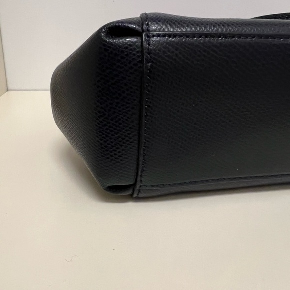 Coach navy shoulder bag - Picture 3 of 4